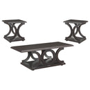 Shelly Coffee and End Table Set Cappuccino