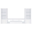 Jude  71-inch TV Entertainment Center White High Gloss