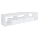 Jude  71-inch TV Entertainment Center White High Gloss