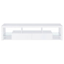 Jude  71-inch TV Entertainment Center White High Gloss