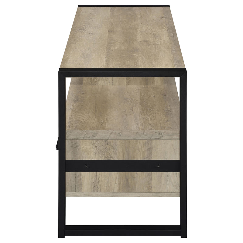 James 2-drawer Engineered Wood 48-inch TV Stand Dark Pine