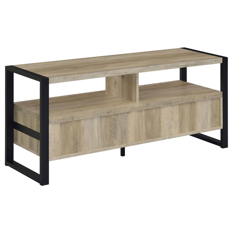 James 2-drawer Engineered Wood 48-inch TV Stand Dark Pine