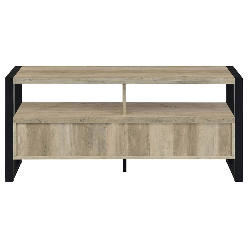 James 2-drawer Engineered Wood 48-inch TV Stand Dark Pine