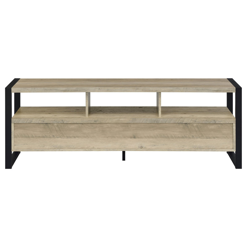 James 2-drawer Engineered Wood 48-inch TV Stand Dark Pine