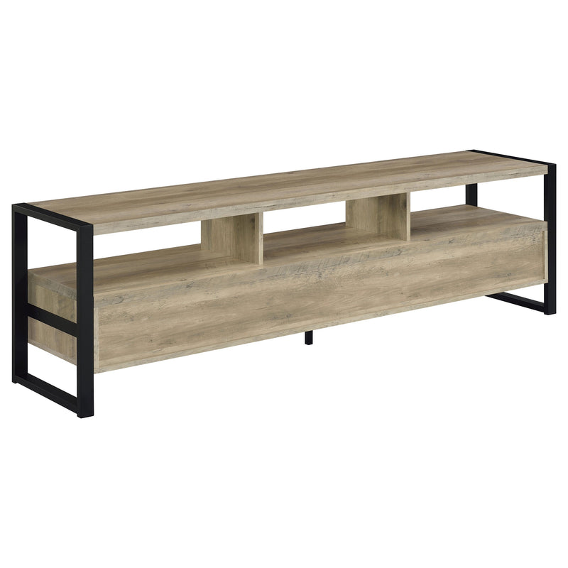 James 2-drawer Engineered Wood 48-inch TV Stand Dark Pine