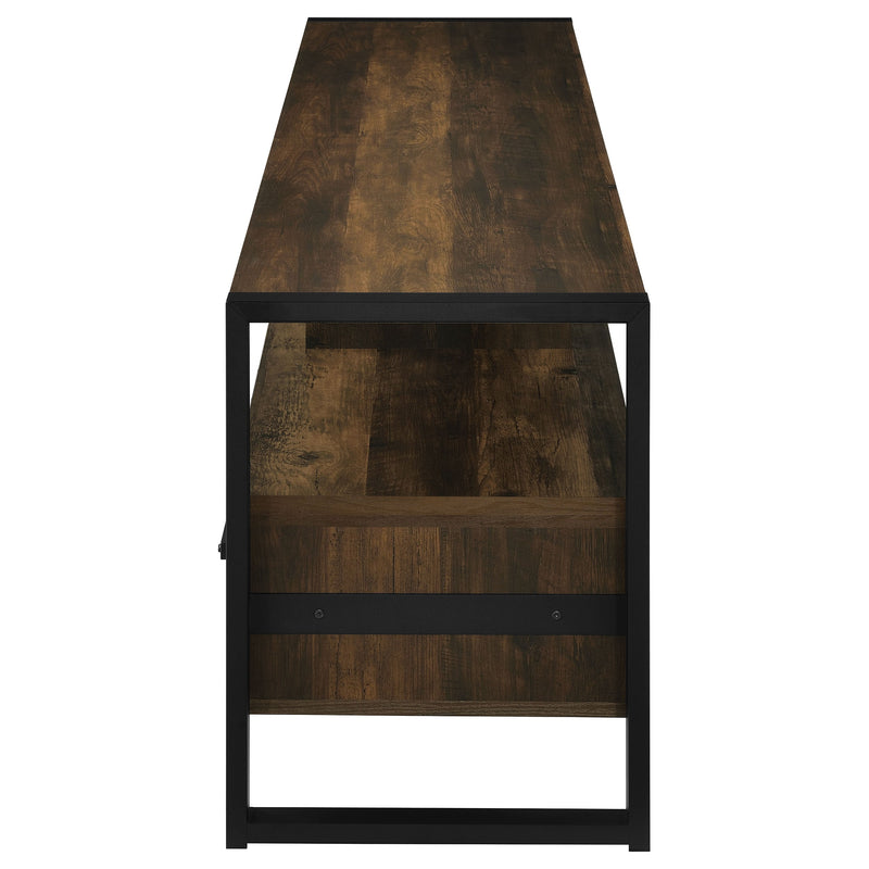 James 2-drawer Engineered Wood 48-inch TV Stand Dark Pine