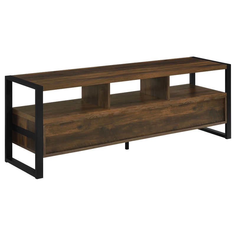 James 2-drawer Engineered Wood 48-inch TV Stand Dark Pine