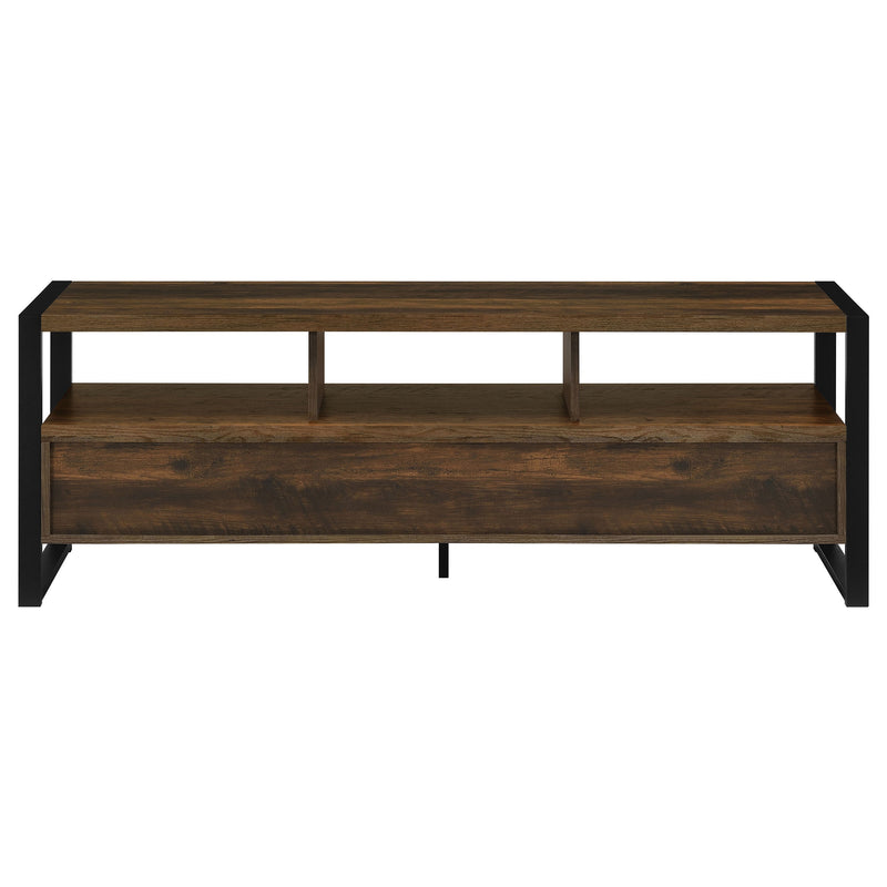 James 2-drawer Engineered Wood 48-inch TV Stand Dark Pine