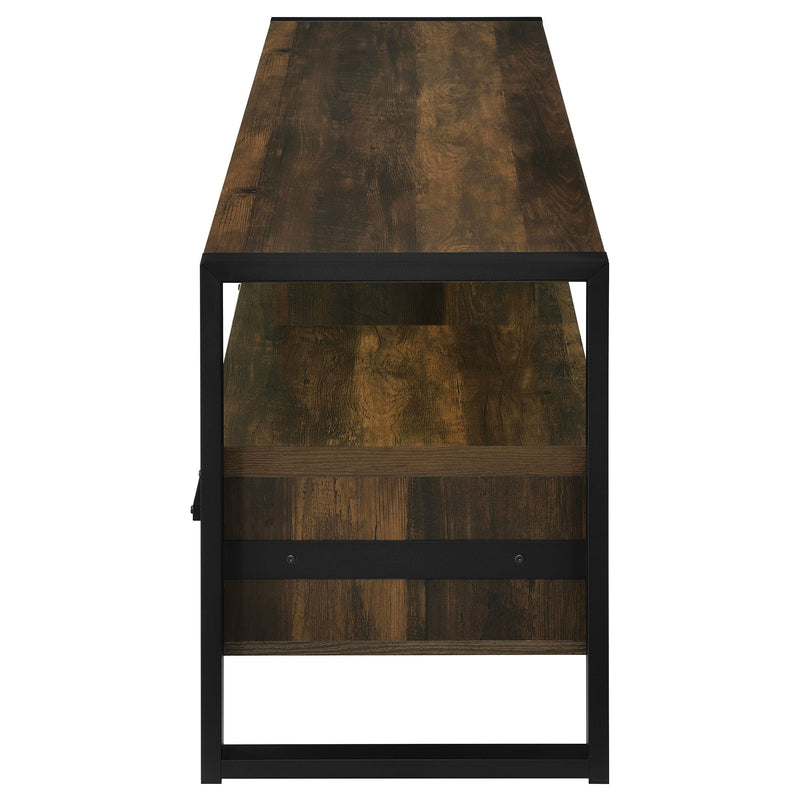 James 2-drawer Engineered Wood 48-inch TV Stand Dark Pine