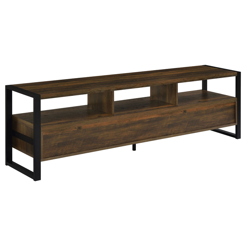 James 2-drawer Engineered Wood 48-inch TV Stand Dark Pine