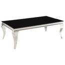 Carone Glass Top Coffee and End Table Set