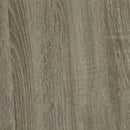 Birdie Square Engineered Wood End Table Sonoma Grey