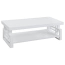 Schmitt  Coffee and End Table Set White High Gloss