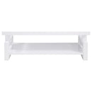 Schmitt  Coffee and End Table Set White High Gloss