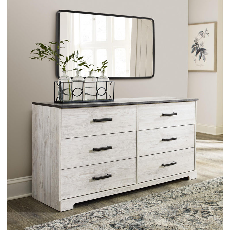 Signature Design by Ashley Shawburn 6-Drawer Dresser EB4121-231 IMAGE 6