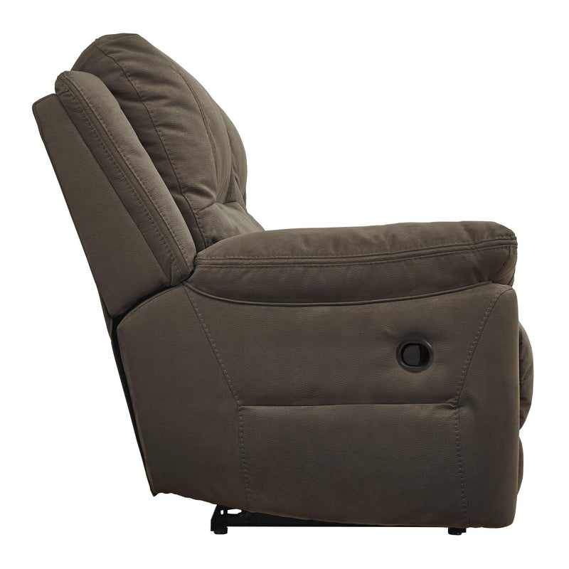 Signature Design by Ashley Next-Gen Gaucho Reclining Leather Look Loveseat with Console 5420494 IMAGE 4