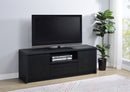 Winfield 2-door TV Stand Media Console Black