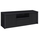 Winfield 2-door TV Stand Media Console Black