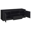Winfield 2-door TV Stand Media Console Black