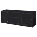 Winfield 2-door TV Stand Media Console Black