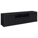 Winfield 2-door TV Stand Media Console Black