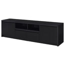 Winfield 2-door TV Stand Media Console Black