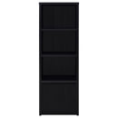 Winfield 3-sheld Media Tower Entertainment Pier Black