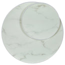 Briggs  Round Coffee and End Table Set Black