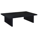 Max  Rectangular Coffee and End Table Set Black