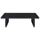 Max  Rectangular Coffee and End Table Set Black