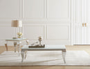Carone Glass Top Coffee and End Table Set