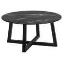 Skylark  SmartTop Coffee and End Table Set Black