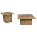 Devar Square Coffee and End Table Set Mango