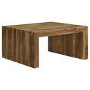 Odilia  Solid Wood Coffee and End Table Set Auburn