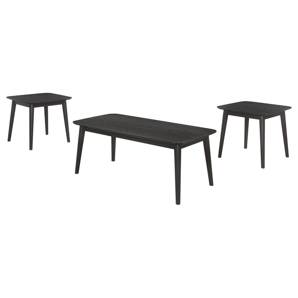 Radley  Rectangular Coffee Table Set Black