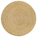 Artina Woven Rattan Round Coffee Table Natural Brown