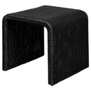 Cahya Square Woven Rattan End Table Natural