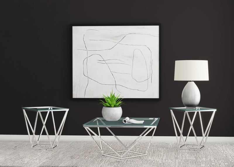 Brittania Square Coffee and End Table Set