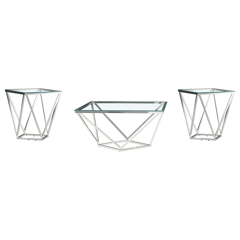 Brittania Square Coffee and End Table Set