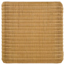 Cahya Square Woven Rattan End Table Natural