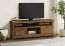 Payne 60-inch TV Stand Media Console Distressed Brown