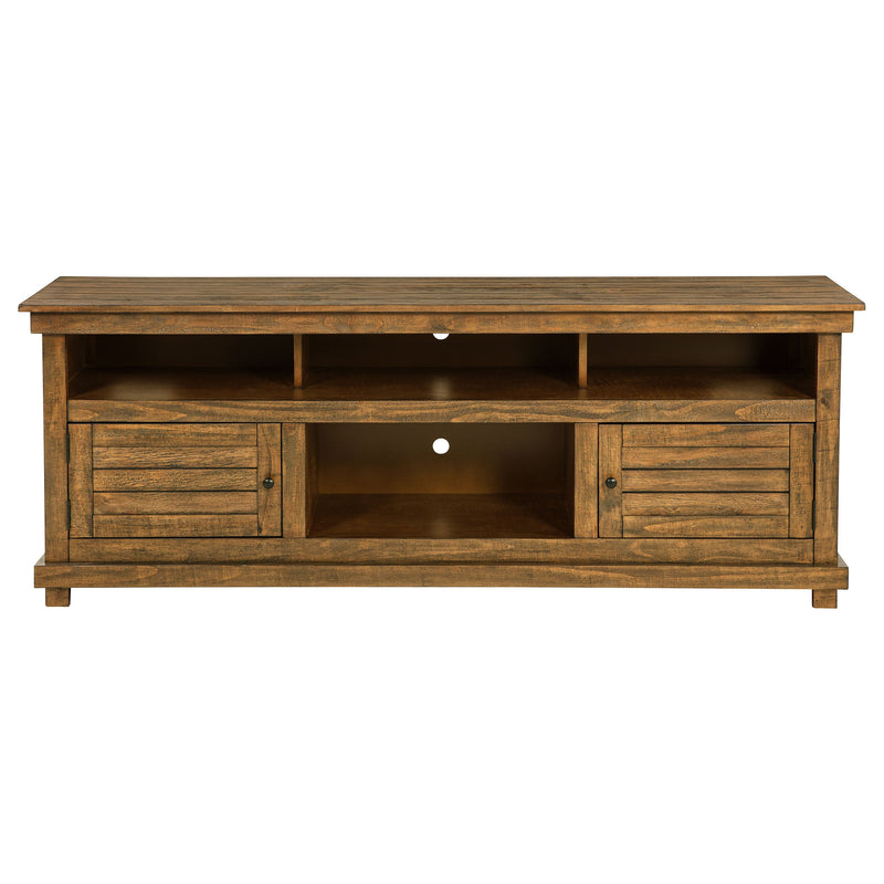 Payne 60-inch TV Stand Media Console Distressed Brown