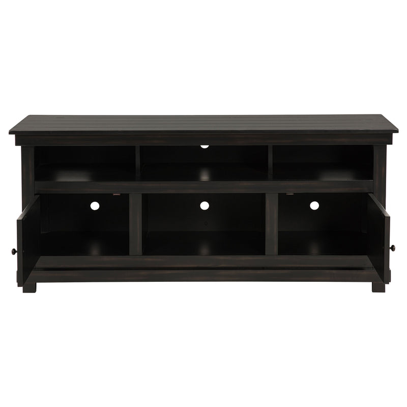 Payne 60-inch TV Stand Media Console Distressed Brown