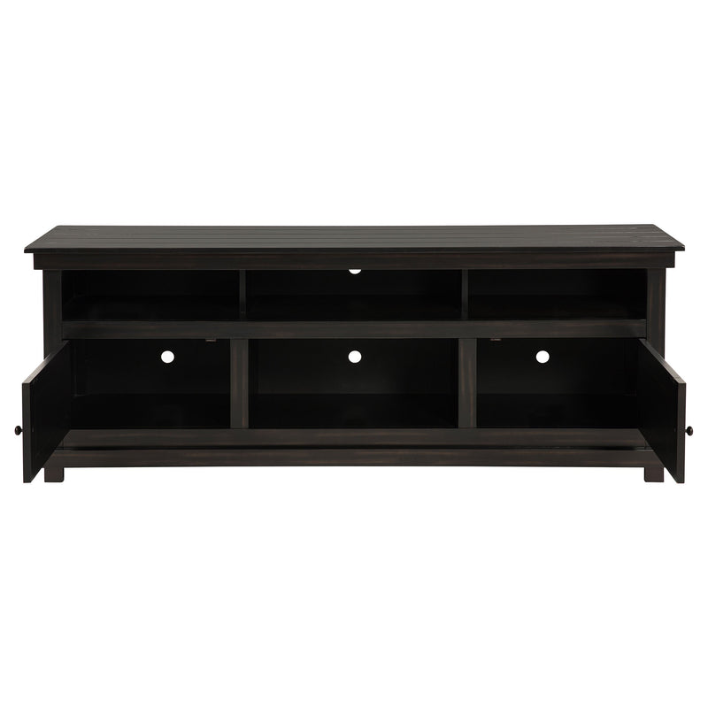 Payne 60-inch TV Stand Media Console Distressed Brown