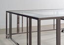 Adri Rectangular Glass Top Coffee Table