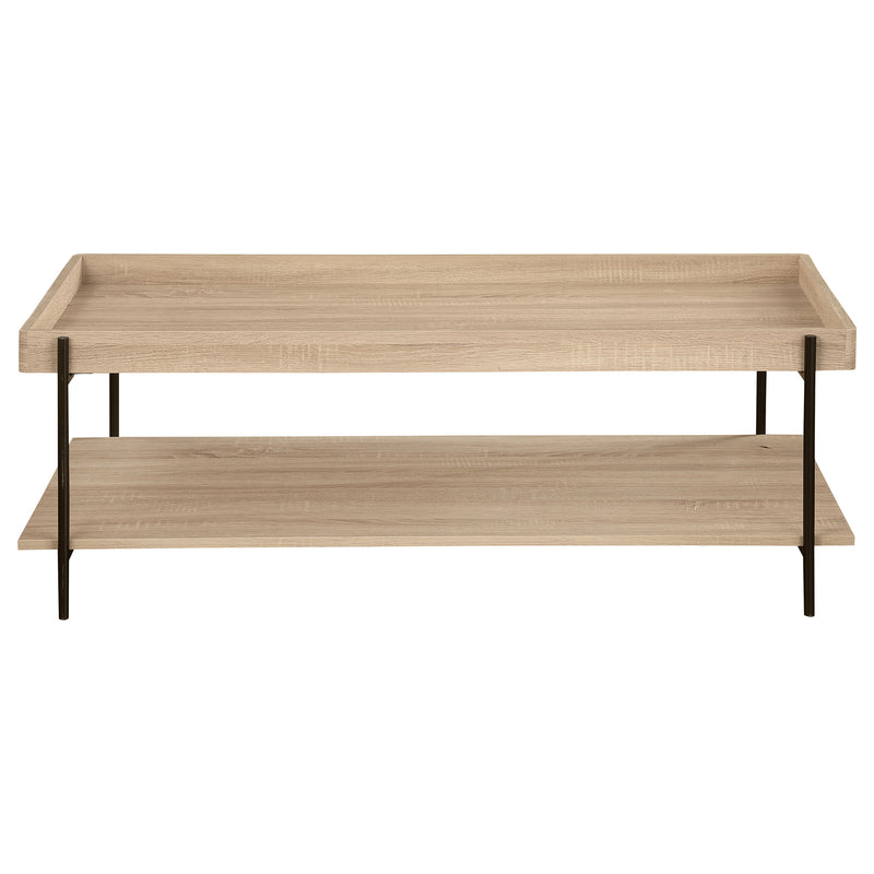 Fallon Rectangular Coffee and End Table Set Natural