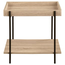 Fallon Rectangular Coffee and End Table Set Natural