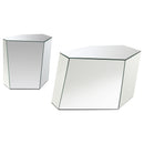 Capella Mirrored Coffee and End Table Set