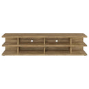 Cartmill 78-inch 2-tier TV Stand Media Console Black