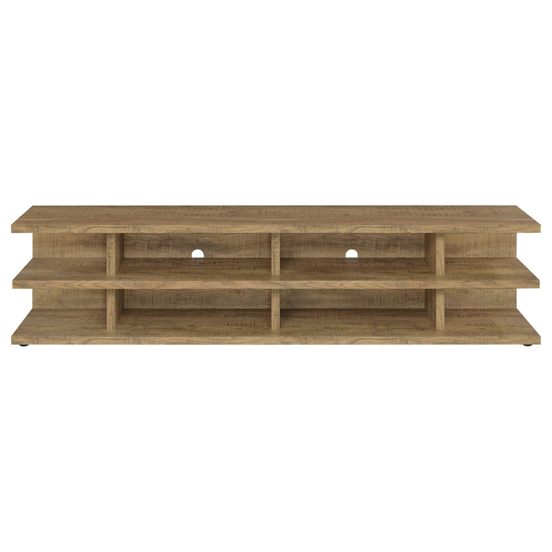 Cartmill 78-inch 2-tier TV Stand Media Console Black